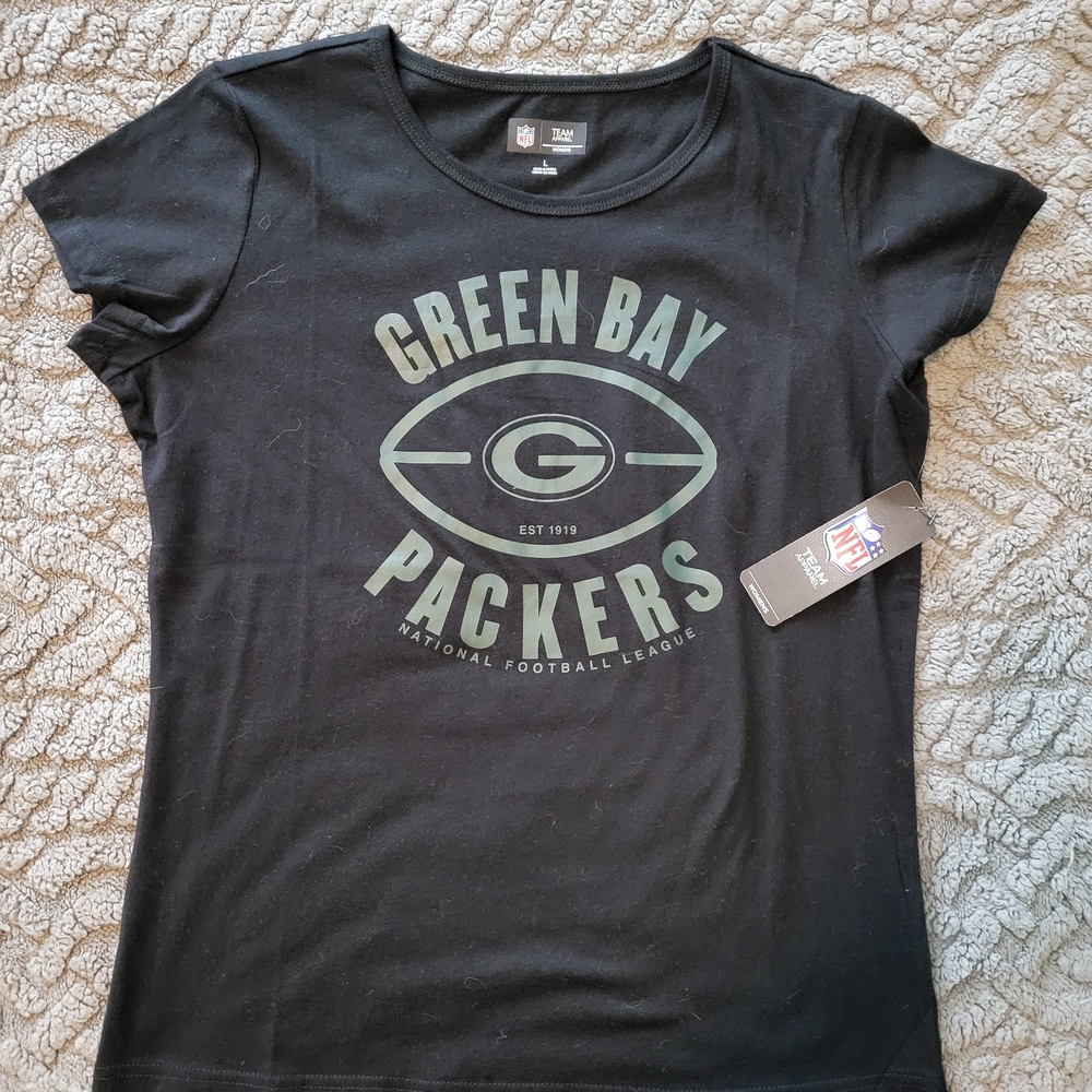 NWT NFL Team Apparel Green Bay Packers Tee
